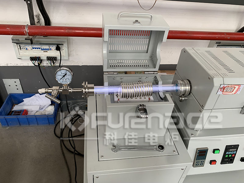 定制迷你旋转倾斜PECVD电炉