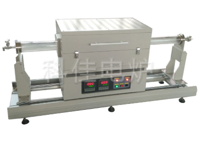 定制滑道两温区阶梯升温管式炉