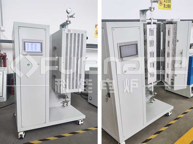 比较常用的多温区立式流化床管式炉